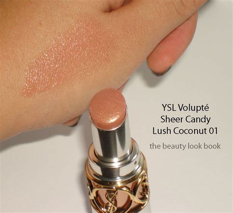 ysl volupte sheer candy lush coconut review